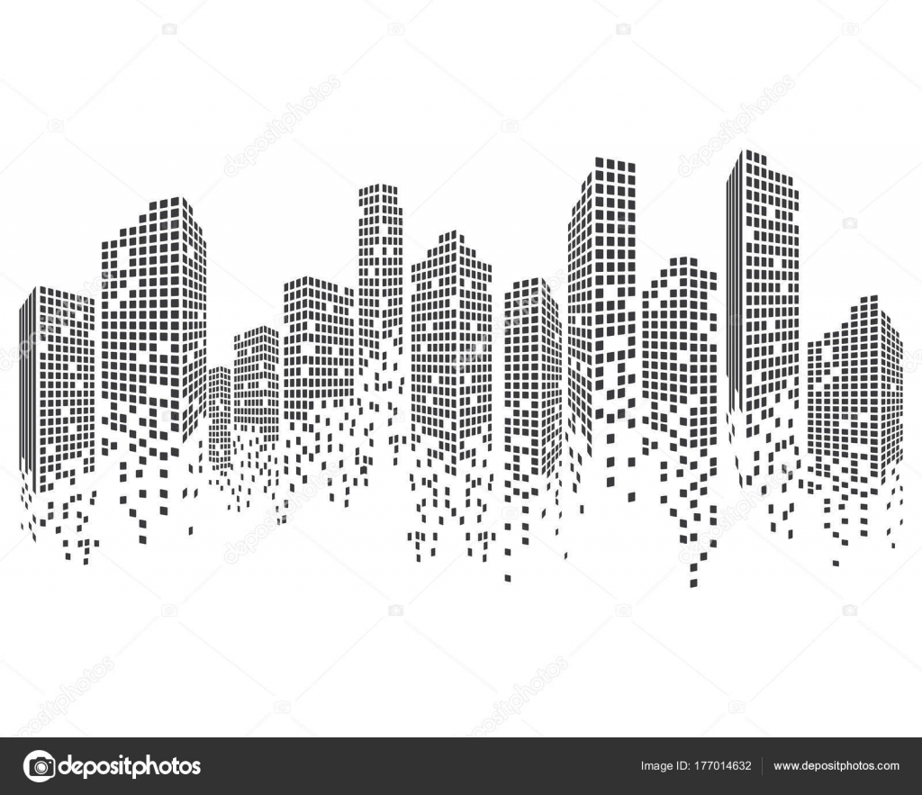 Modern City Skyline Vector Illustration Vector Image By C Elaelo Vector Stock Modern City Skyline Vector Illustration Vector Image By C Elaelo Vector Stock