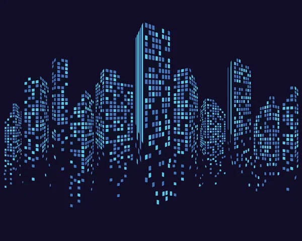 Modern City skyline vector illustration