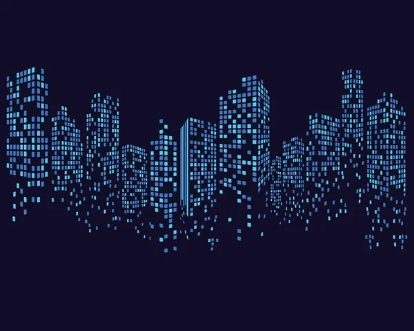 Modern City skyline vector illustration