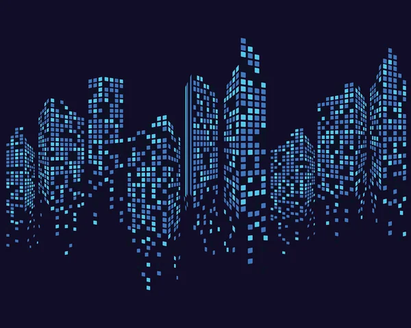 Modern City skyline vector illustration
