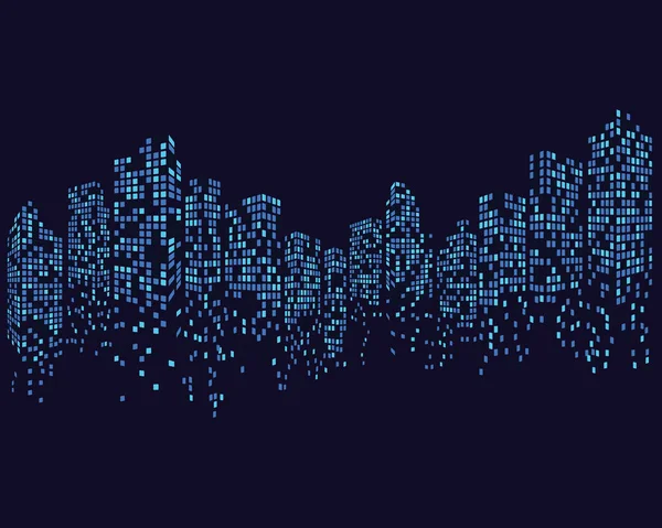 Modern City skyline vector illustration