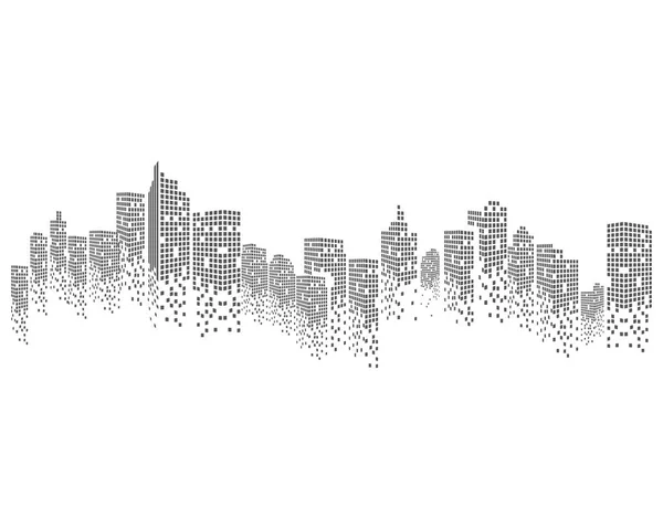 Moderne byens skyline – Stock-vektor