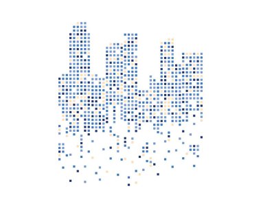 modern şehir silüeti