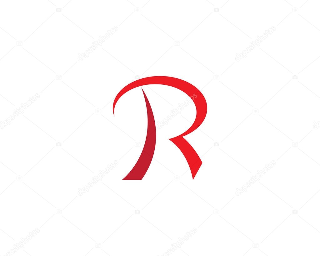 R Letter Logo Business Template Vector icon