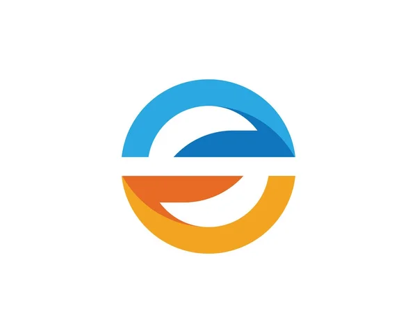 S Letter Logo Design Sjabloon — Stockvector