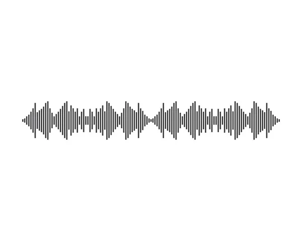 Ηχητικά κύματα εικονογράφηση — Διανυσματικό Αρχείο