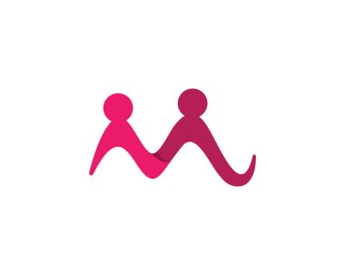 Toplum Bakımı Logo Şablonu Vektör Simgesi