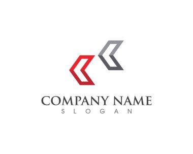 Ok vektör simgesi Logo şablonu