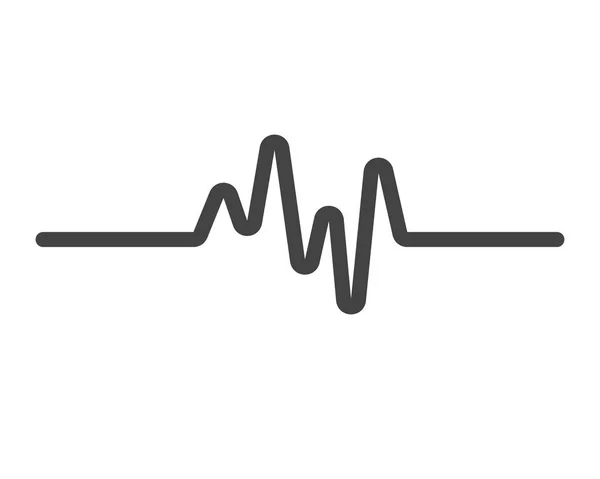 Art design heartbeat pulse — Stockvector