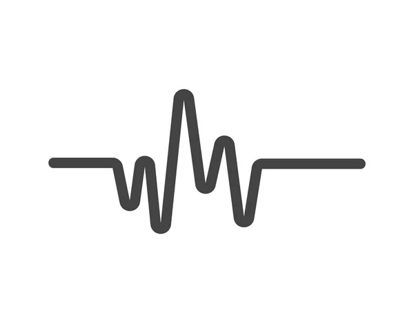 Art design heartbeat pulse — Stockvector