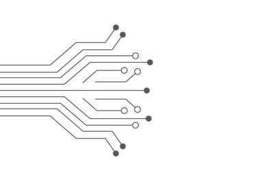 Devre illüstrasyon tasarımı