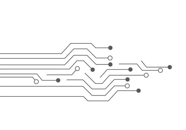 Circuit vector pictogram illustratie ontwerp — Stockvector