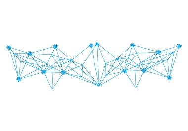 Dots bağlama ile poligonal