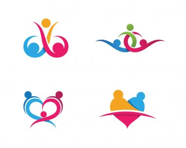 toplum hizmeti Logo şablonu