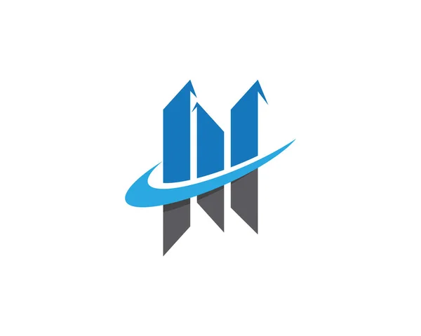 H letter logo sjabloon — Stockvector