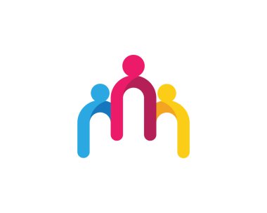 toplum hizmeti Logo şablonu