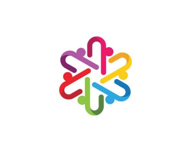 toplum hizmeti Logo şablonu
