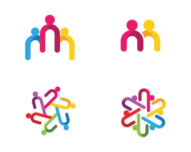 toplum hizmeti Logo şablonu