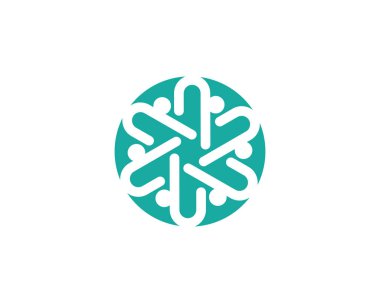 toplum hizmeti Logo şablonu