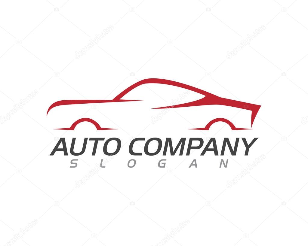 Speed Auto car Logo Template vector illustration icon design