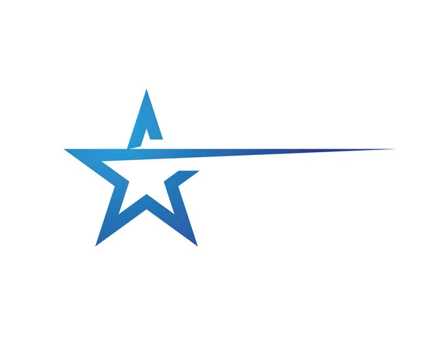 Vorlage für das Stern-Logo — Stockvektor