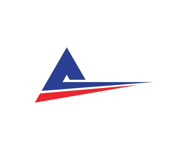 Un modello di logo lettera — Vettoriale Stock