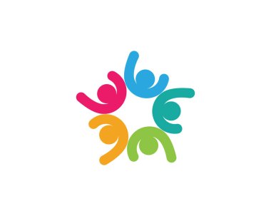 toplum hizmeti Logo şablonu