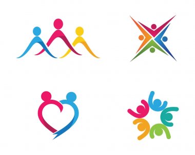 toplum hizmeti Logo şablonu