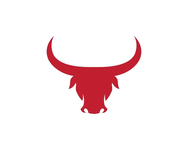 Modèle de logo Taureau Taureau — Image vectorielle