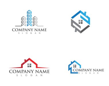 Mülkiyet ve inşaat logosu tasarımı