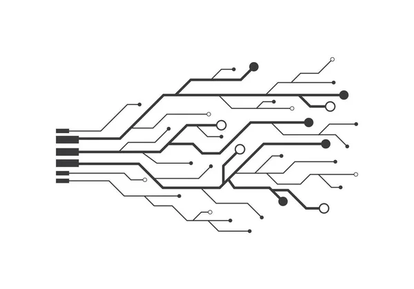 Circuito de ilustración — Vector de stock