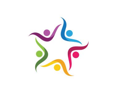 toplum hizmeti Logo şablonu