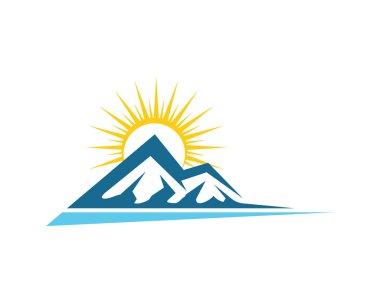 Dağ Logosu İş Şablonu