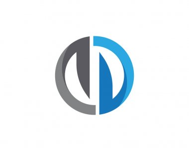 İş finans logo şablonu