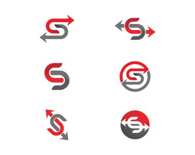 İş kurumsal S harfi logo