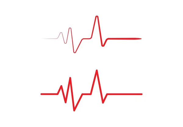 Pouls cardiaque médical de santé — Image vectorielle