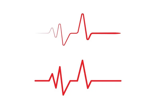 健康医疗心跳脉冲 — 图库矢量图片