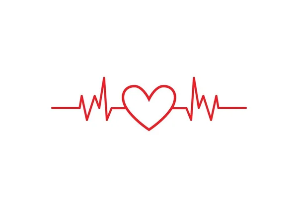 Hälsa medicinsk heartbeat puls — Stock vektor