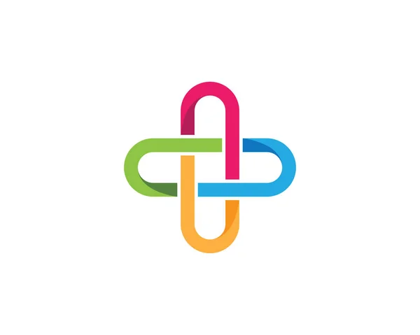 Przyjęcie i Wspólnoty opieki Logo szablon — Wektor stockowy