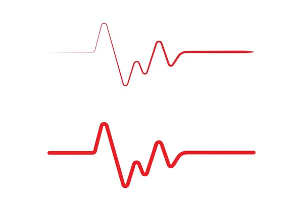 Pouls cardiaque médical de santé — Image vectorielle