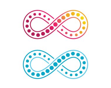 Sonsuz tasarım Logo şablonu