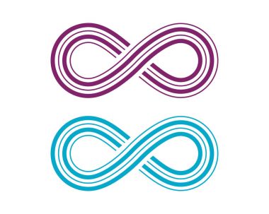 Sonsuz tasarım Logo şablonu