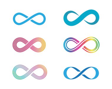 Sonsuz tasarım Logo şablonu