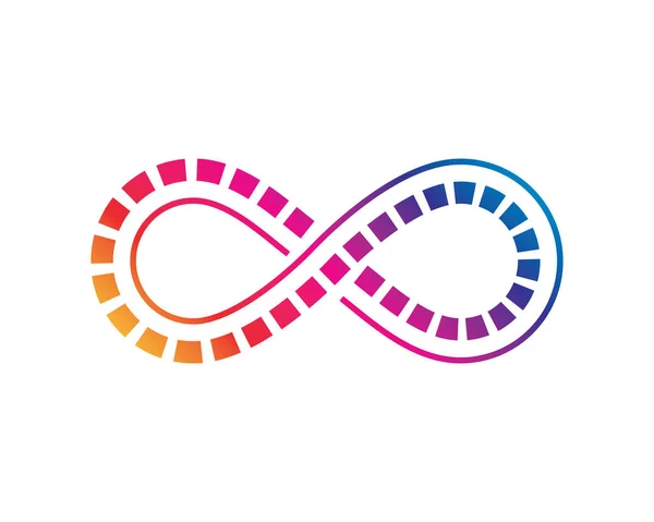 Шаблон логотипа Infinity Design — стоковый вектор