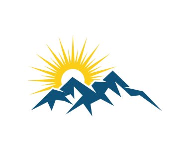 Dağ Logosu İş Şablonu