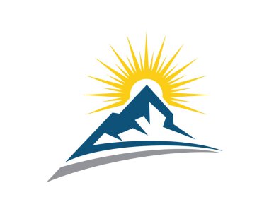 Dağ Logosu İş Şablonu