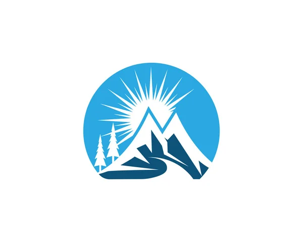 Berg Logo Business Template — Stockvector