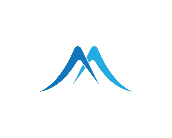 Plantilla de negocios Mountain Logo — Vector de stock