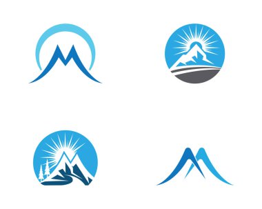 Dağ Logosu İş Şablonu