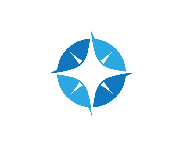 Modelo de logotipo estrela —  Vetores de Stock